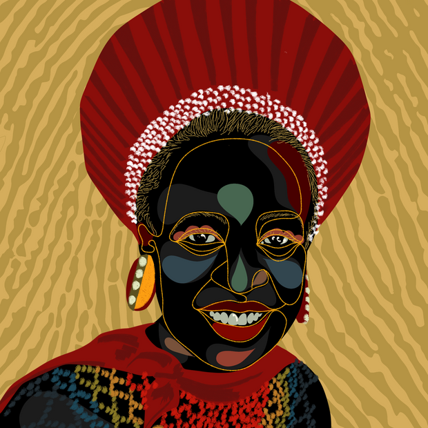 I'M ONLY STRONG BECAUSE SHE WAS SO BRAVE