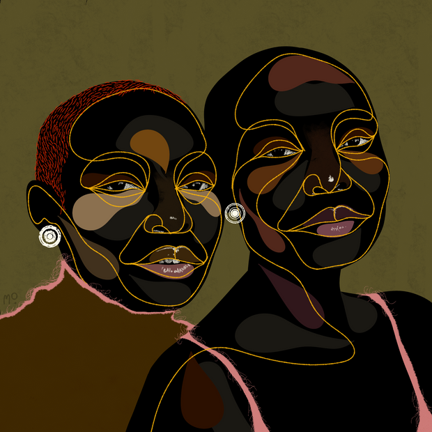 Wearing Our Hair the Same Way